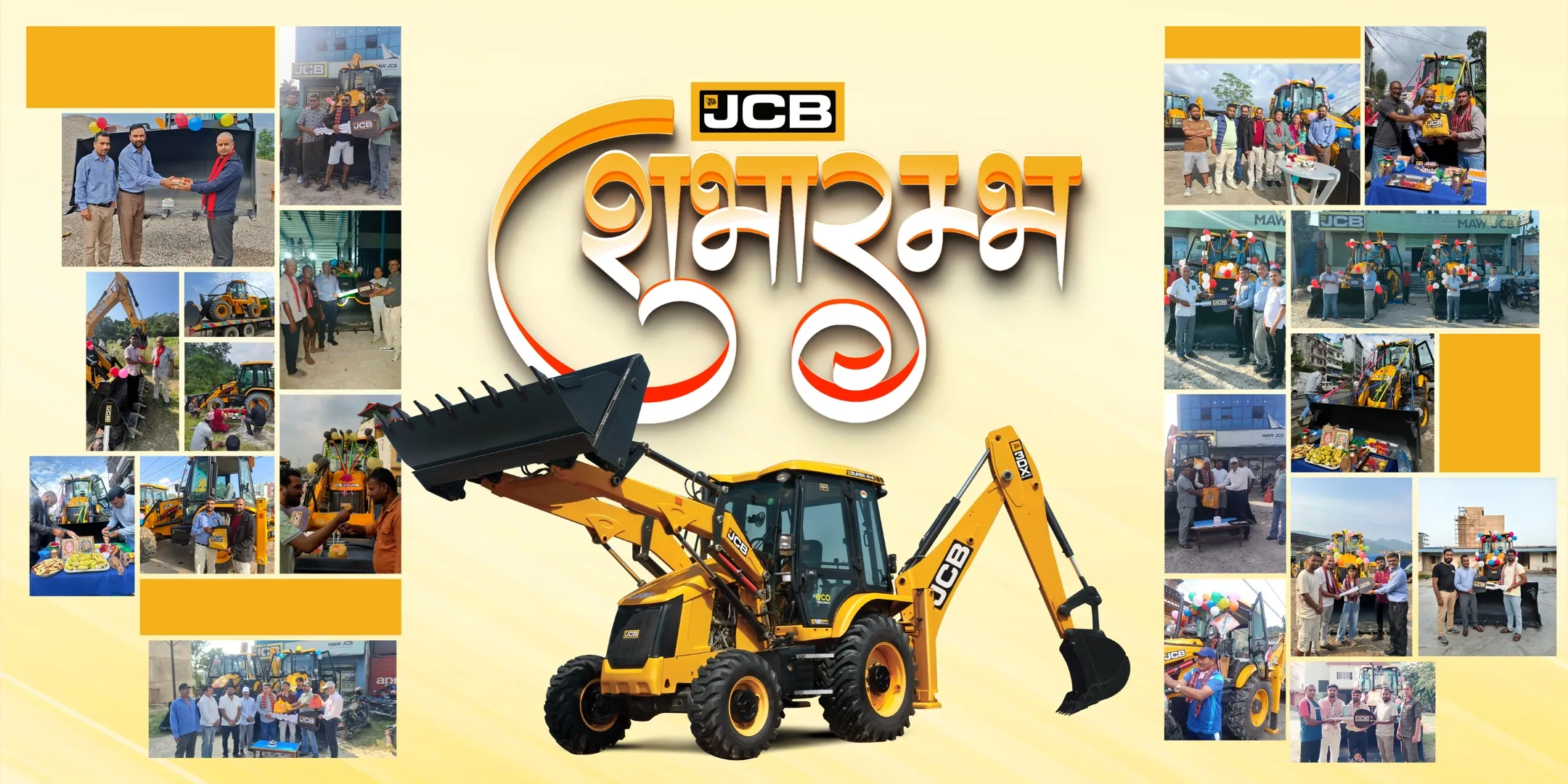 MAW Earthmovers Begins Dashain with 27+ JCB Machine Handovers on Ghatasthapana