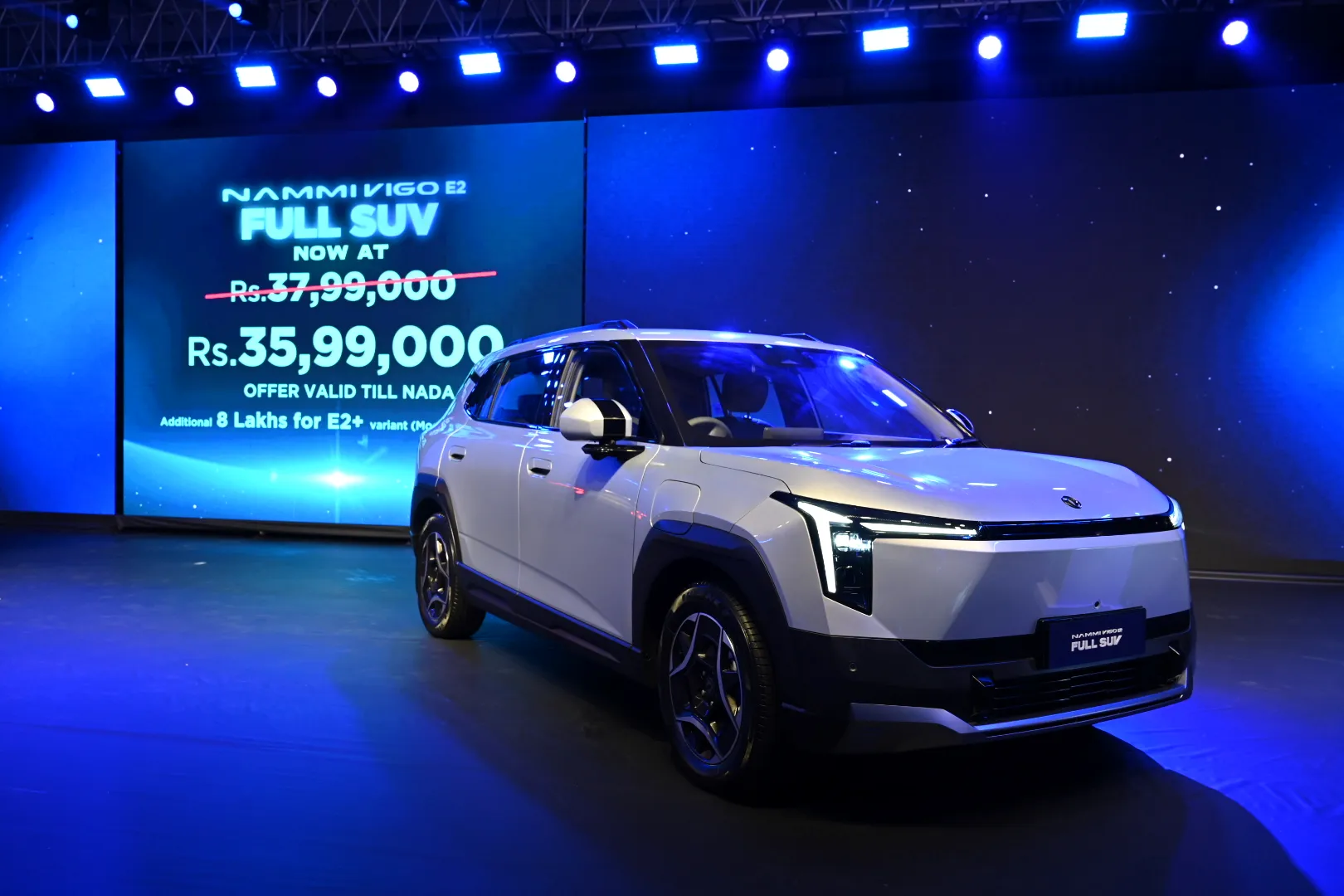 Nammi Vigo E2 Launched at NPR 35.99 Lakh: A Full SUV Offering the Largest Space, Most Features and Best Performance